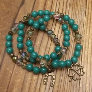 ST. PATTY'S DAY BRACELET STACK